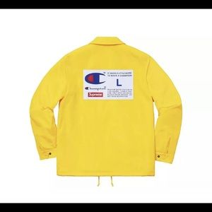 New Champion Supreme Coaches Jacket Large
